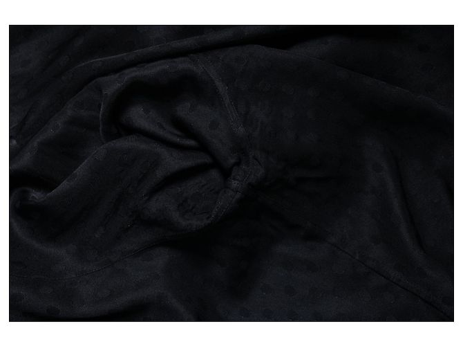 Céline Celine, schwarze Pünktchenbluse - Ansicht 5