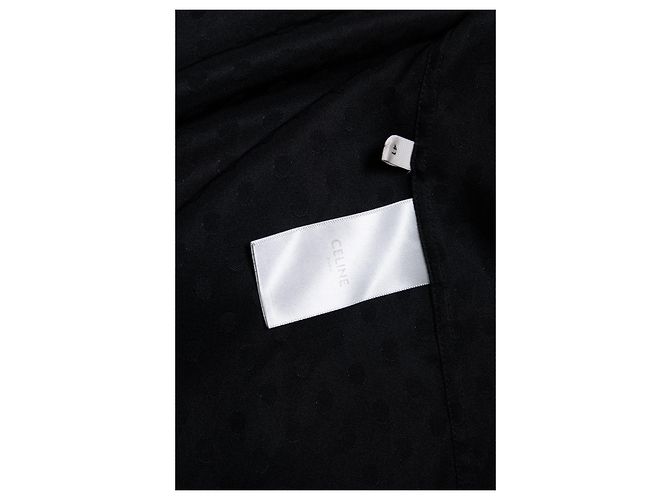 Céline Celine, schwarze Pünktchenbluse - Ansicht 6