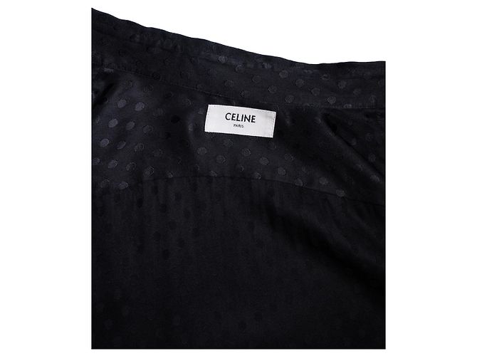 Céline Celine, schwarze Pünktchenbluse - Ansicht 7