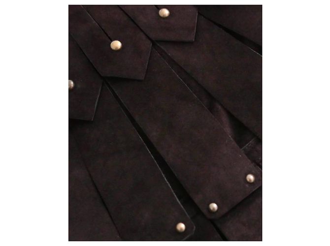 Wildleder Gladiatorrock Yves Saint Laurent x Tom Ford - Ansicht 4