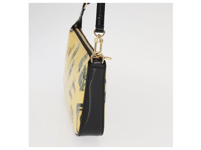 Louis Vuitton – Pochette Accessoires NM in Vernice Gialla Giallo - vista 4