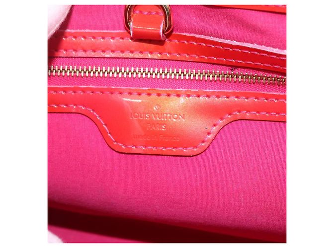 LOUIS VUITTON Borsa a Mano Monogram Vernis Wilshire PM Rose Pop M93643 Auth ka1388 Rosa - vista 10