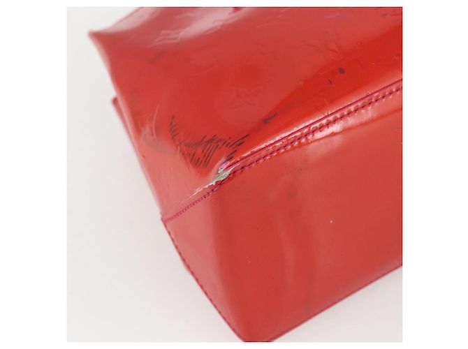 LOUIS VUITTON Borsa a Mano Monogram Vernis Wilshire PM Rose Pop M93643 Auth ka1388 Rosa - vista 14