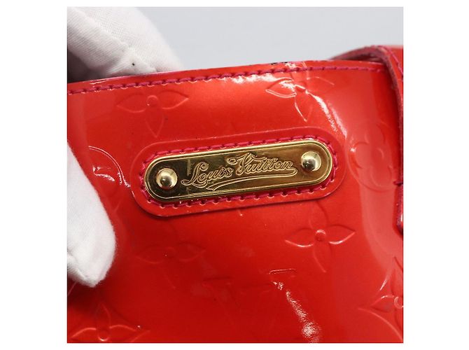 LOUIS VUITTON Borsa a Mano Monogram Vernis Wilshire PM Rose Pop M93643 Auth ka1388 Rosa - vista 17