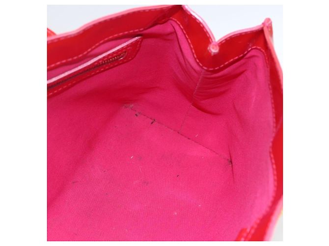 LOUIS VUITTON Borsa a Mano Monogram Vernis Wilshire PM Rose Pop M93643 Auth ka1388 Rosa - vista 19