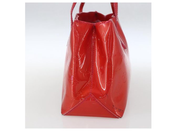 LOUIS VUITTON Borsa a Mano Monogram Vernis Wilshire PM Rose Pop M93643 Auth ka1388 Rosa - vista 4