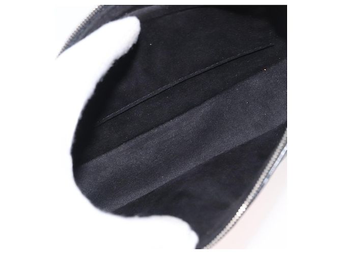 LOUIS VUITTON Pochette Accessori Epi Elettrico Nera M4080N Auth SW1783 Nero - vista 11