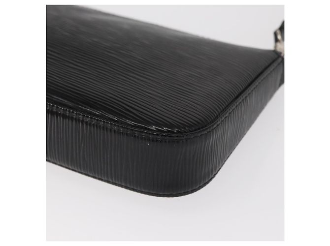 LOUIS VUITTON Pochette Accessori Epi Elettrico Nera M4080N Auth SW1783 Nero - vista 14