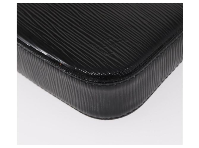 LOUIS VUITTON Pochette Accessori Epi Elettrico Nera M4080N Auth SW1783 Nero - vista 16