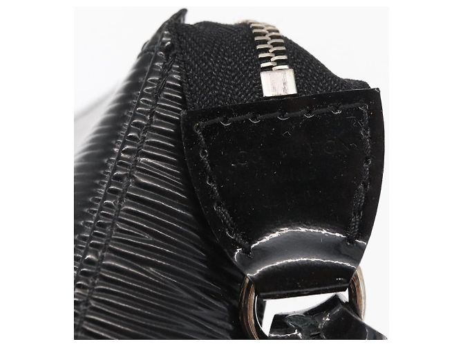LOUIS VUITTON Pochette Accessori Epi Elettrico Nera M4080N Auth SW1783 Nero - vista 17