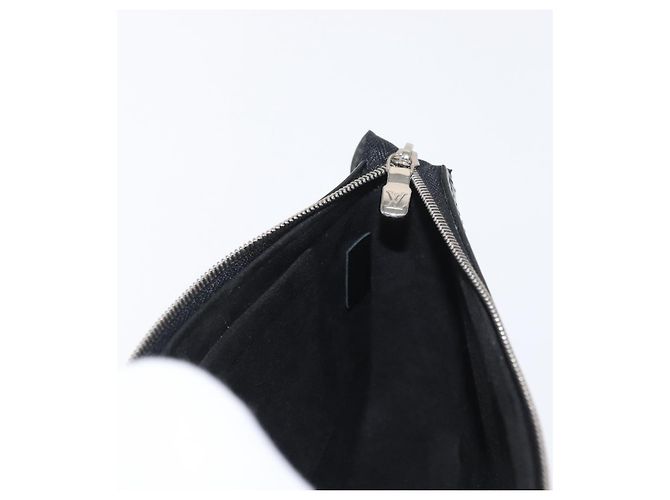 LOUIS VUITTON Pochette Accessori Epi Elettrico Nera M4080N Auth SW1783 Nero - vista 18