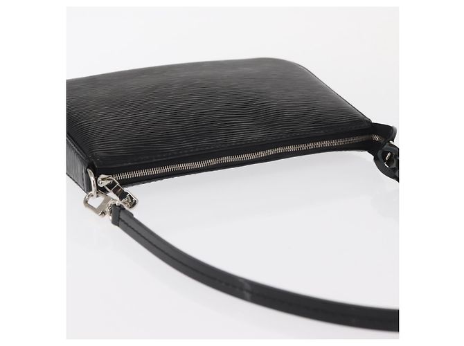 LOUIS VUITTON Pochette Accessori Epi Elettrico Nera M4080N Auth SW1783 Nero - vista 6