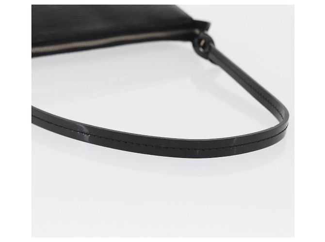 LOUIS VUITTON Pochette Accessori Epi Elettrico Nera M4080N Auth SW1783 Nero - vista 7