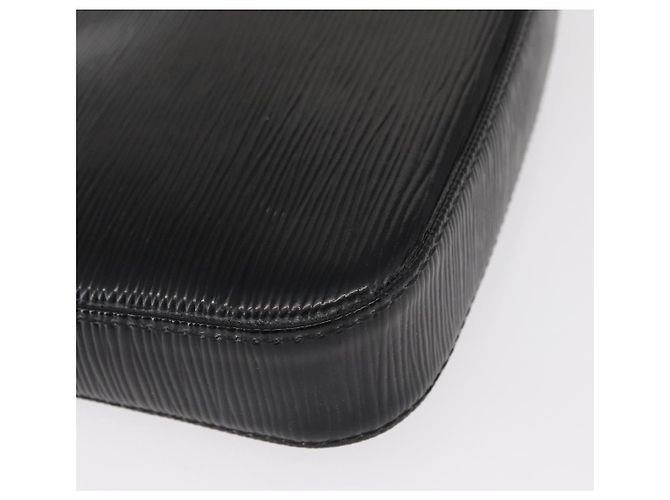 LOUIS VUITTON Pochette Accessori Epi Elettrico Nera M4080N Auth SW1783 Nero - vista 9