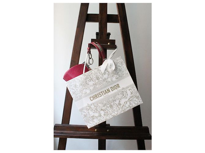 Borsa minaudière in lucertola rosa Christian Dior 2004 - vista 12