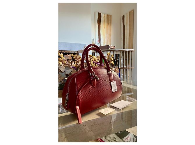 Louis Vuitton Epi Jasmin Bordeaux - Ansicht 12