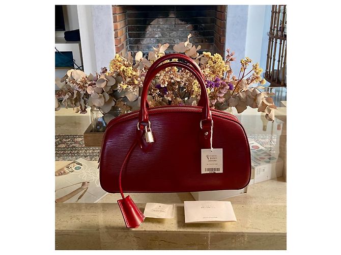 Louis Vuitton Epi Jasmin Bordeaux - Ansicht 13