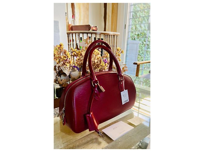 Louis Vuitton Epi Jasmin Bordeaux - Ansicht 3