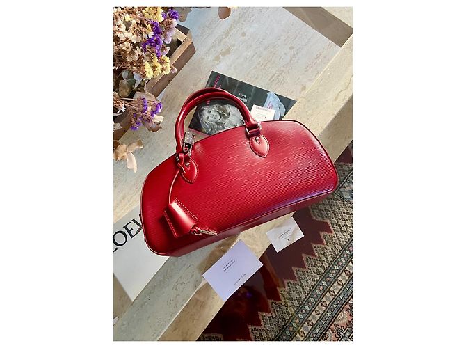 Louis Vuitton Epi Jasmin Bordeaux - Ansicht 4