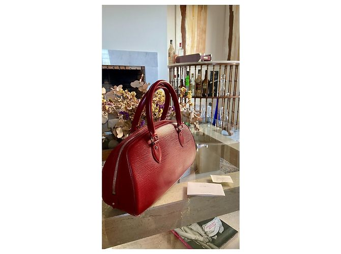 Louis Vuitton Epi Jasmin Bordeaux - Ansicht 8