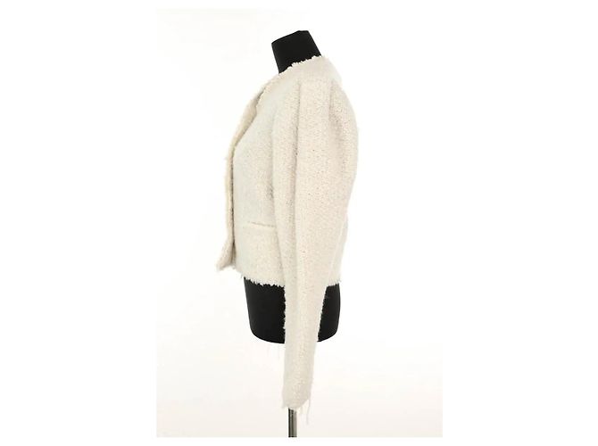 Isabel Marant Ecru-Jacke Roh - Ansicht 3