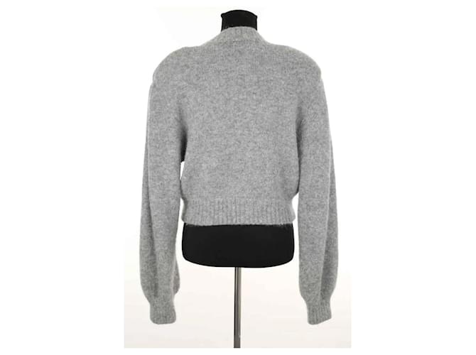 Rotate Grauer Wollcardigan - Ansicht 4