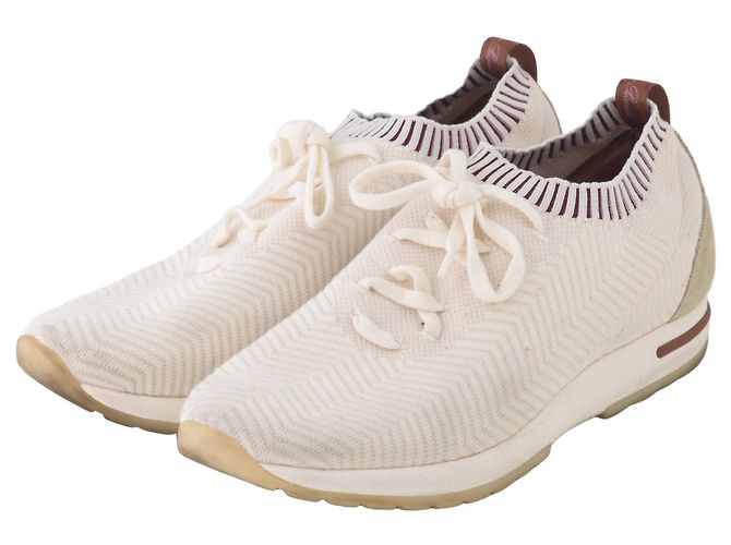 Sneakers Loro Piana 360 Flexy Walk Bianco - vista 2