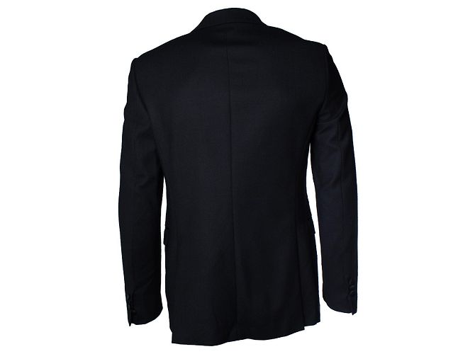 Autre Marque Schwarze strukturierte Blazerjacke von Neil Barrett - Ansicht 3