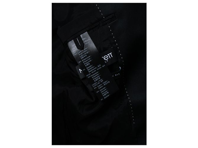 Autre Marque Schwarze strukturierte Blazerjacke von Neil Barrett - Ansicht 7