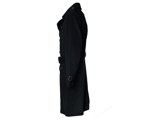Autre Marque Lardini, abrigo de lana negro - vista 2