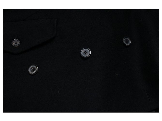 Autre Marque Lardini, abrigo de lana negro - vista 5
