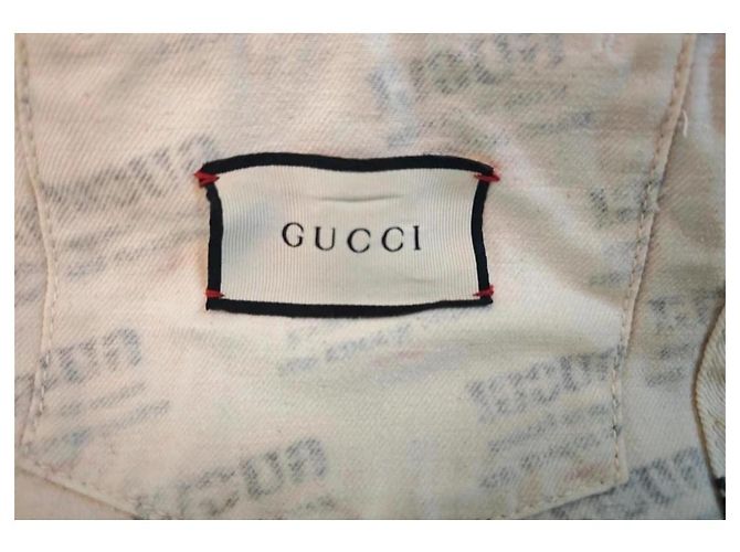 Giacca Gucci x Guccify Beige - vista 4