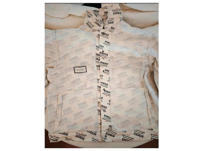 Giacca Gucci x Guccify Beige - vista 6