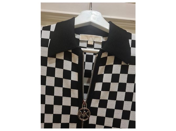 Michael Kors Kleid Mehrfarbig aus Stoff Mehrfarben - Ansicht 2