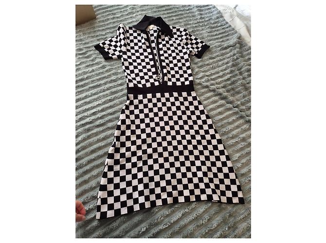 Michael Kors Kleid Mehrfarbig aus Stoff Mehrfarben - Ansicht 4