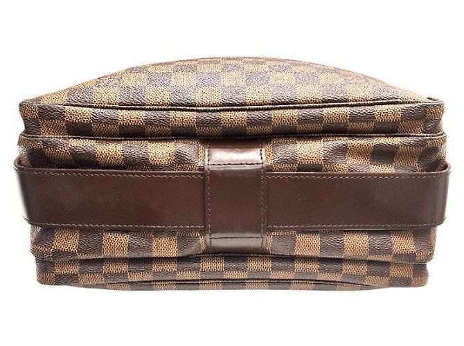 Borsa a Spalla Naviglio Damier Louis Vuitton Marrone - vista 3