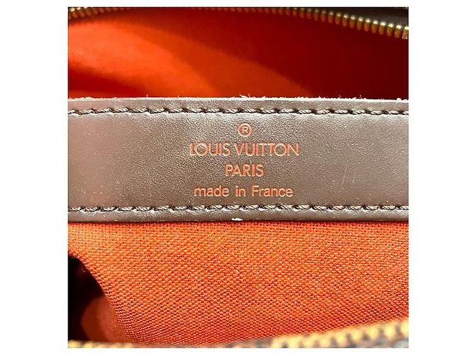 Borsa a Spalla Naviglio Damier Louis Vuitton Marrone - vista 4