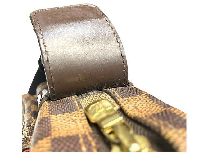 Borsa a Spalla Naviglio Damier Louis Vuitton Marrone - vista 8