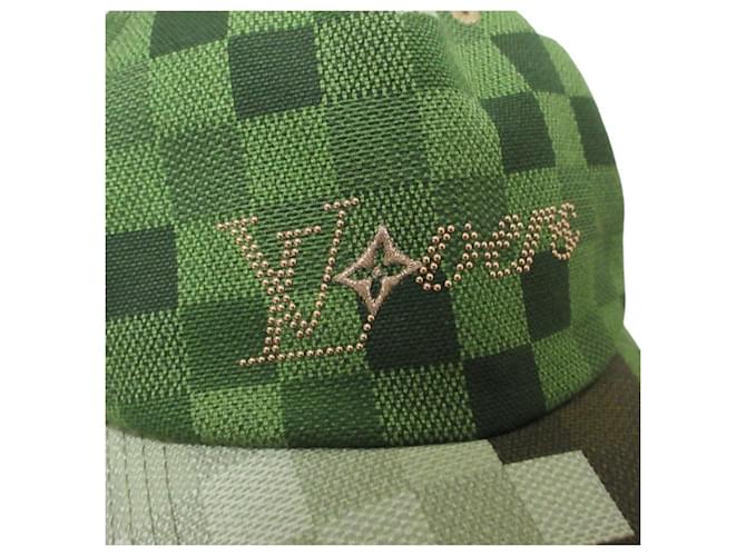 Gorra Damouflage Louis Vuitton Verde - vista 3