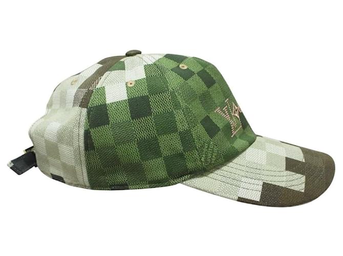 Gorra Damouflage Louis Vuitton Verde - vista 4