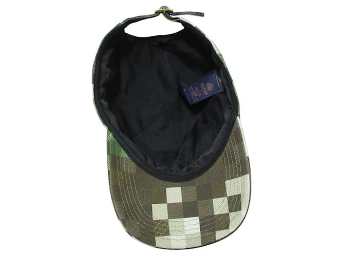 Gorra Damouflage Louis Vuitton Verde - vista 7