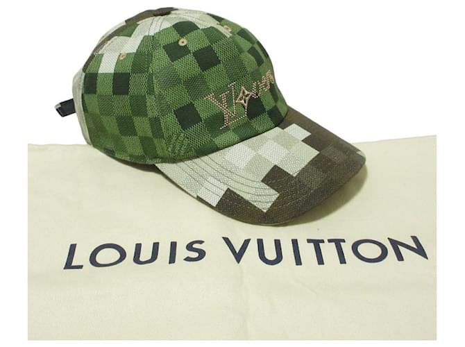 Gorra Damouflage Louis Vuitton Verde - vista 9