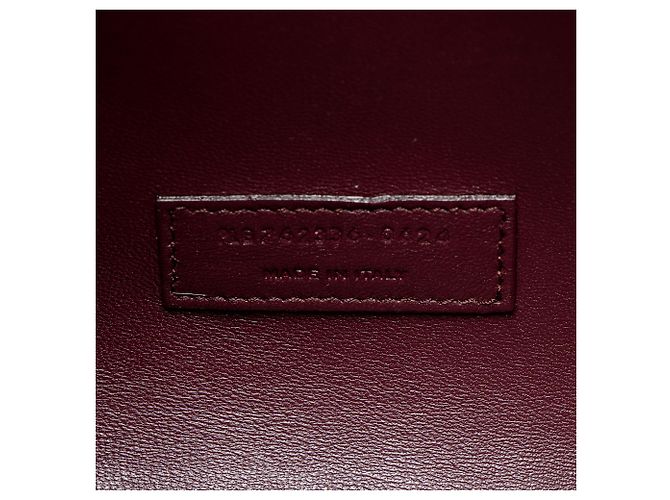 Saint Laurent Hobo Medium aus Lackleder Rendez-Vouz Rot - Ansicht 6