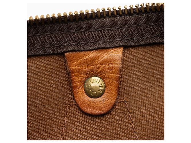 Louis Vuitton Vintage Monogramm Canvas Speedy 25 Tasche Braun - Ansicht 6