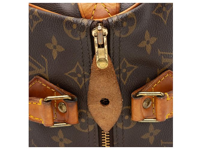 Louis Vuitton Vintage Monogramm Canvas Speedy 25 Tasche Braun - Ansicht 9
