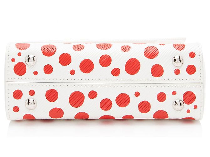 Mini borsa Cluny in pelle Epi Infinity Dots Louis Vuitton x YK Rosso - vista 4