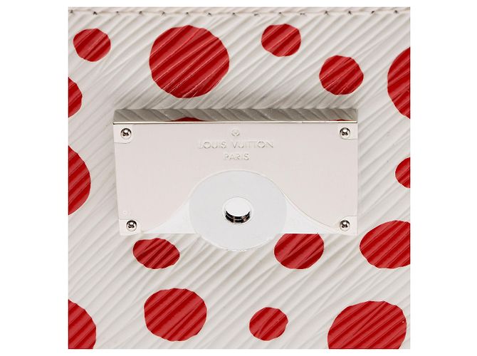 Mini borsa Cluny in pelle Epi Infinity Dots Louis Vuitton x YK Rosso - vista 9