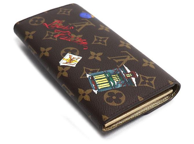 Portafoglio Lungo Monogram Vivienne Louis Vuitton Marrone - vista 2