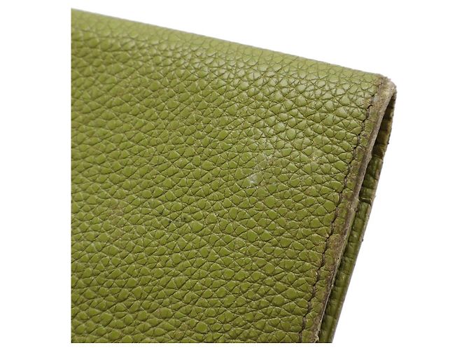 Portafoglio lungo bifold Hermès Dogon Duo GM verde - vista 4