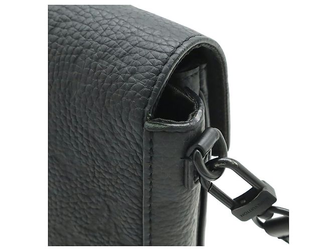 Borsa portafoglio S Lock Monogram Louis Vuitton Nero - vista 4